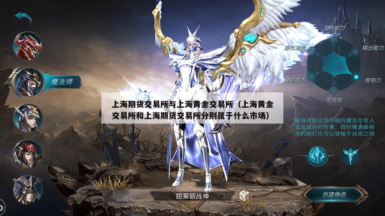 上海期货交易所与上海黄金交易所（上海黄金交易所和上海期货交易所分别属于什么市场）